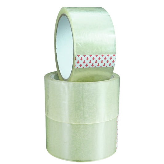 Cinta Transparente 48 Mm X 40 Mts para Sellado de cajas de cartón, sobres, embalajes ligeros
