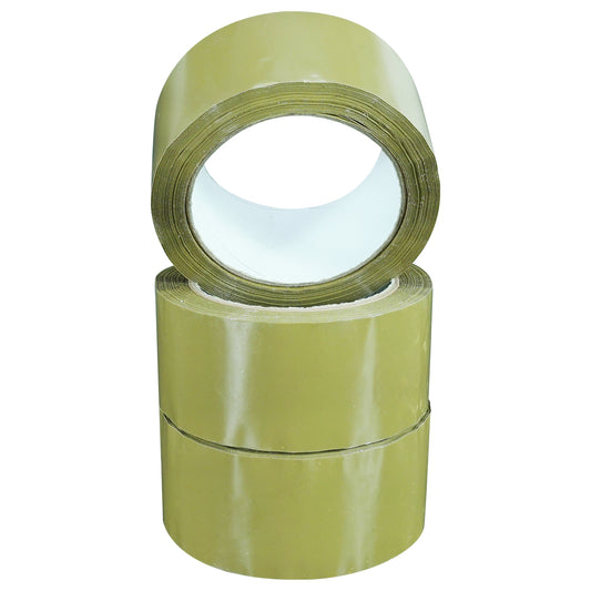 Cinta Café 48 Mm X 100 Mts para Cajas, sobres, embalajes de uso diario