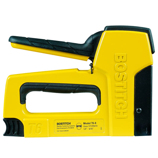 Corchetera Bostitch T-6-8 para Tapicería, carpintería, embalajes, decoración y proyectos DIY
