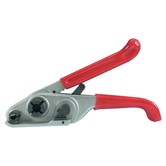 Set enzunchador con zuncho PET 5/8 pulgadas para embalaje seguro y resistente