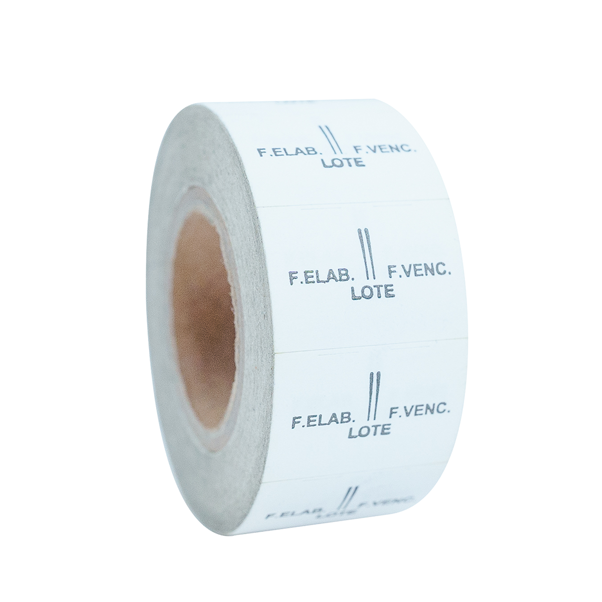 Etiqueta Motex 2316 blanca para elaboración, vencimiento y lote, pack 8.000 unidades