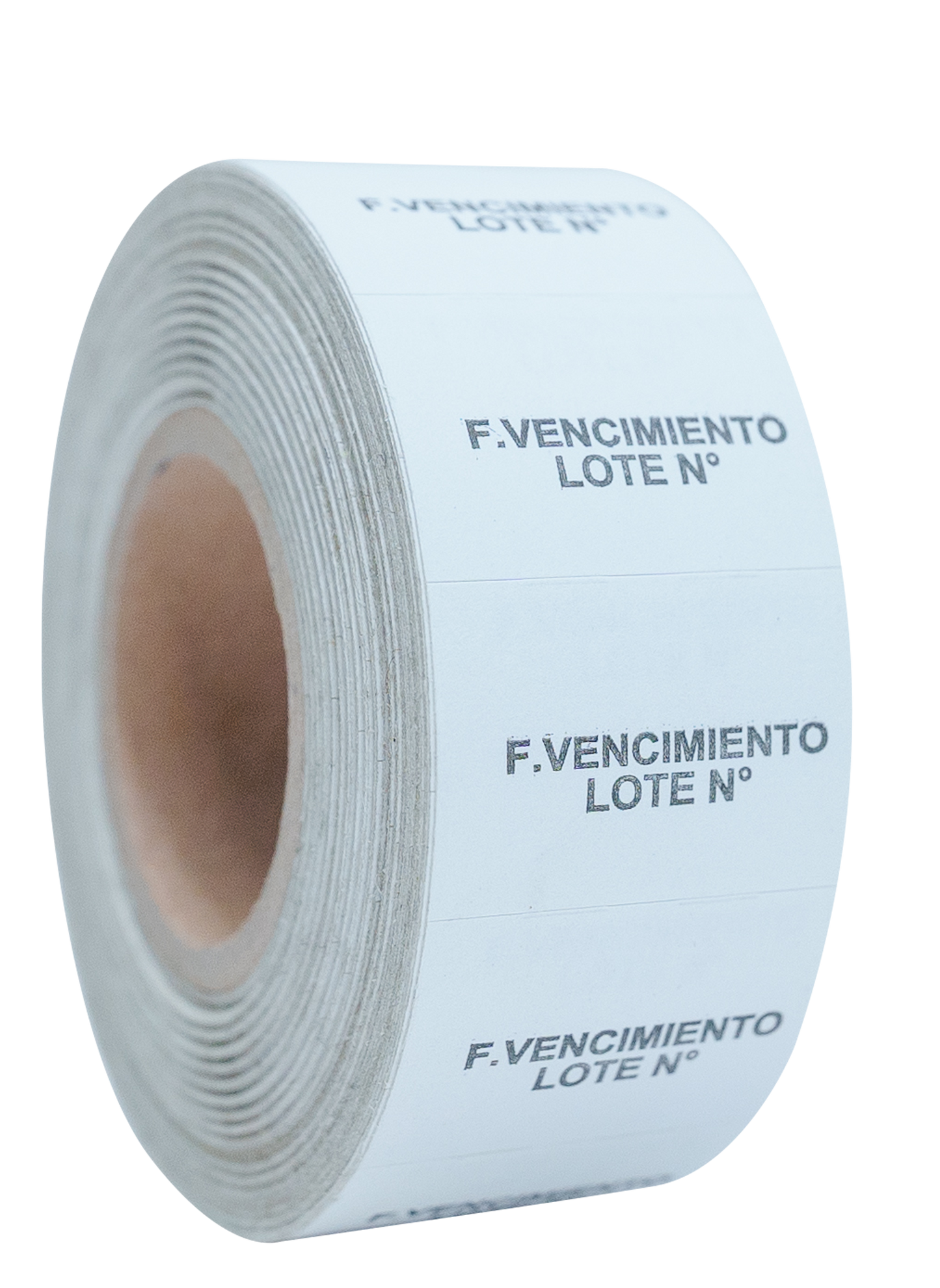 Etiqueta Motex 2316 blanca para elaboración, vencimiento y lote, pack 8.000 unidades