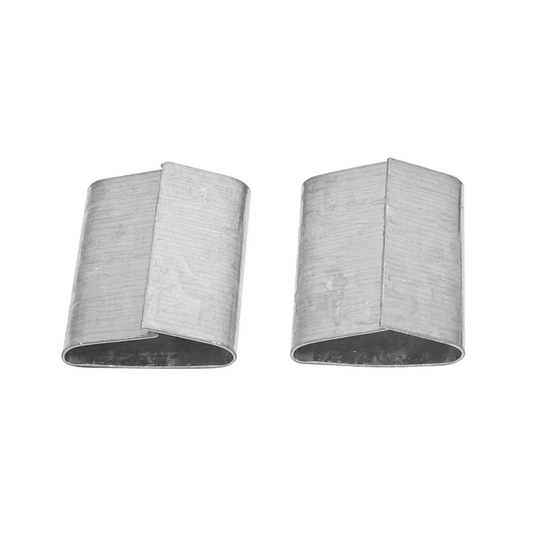 Sellos lisos 3/4 pulgadas, pack de 100 unidades para embalaje seguro