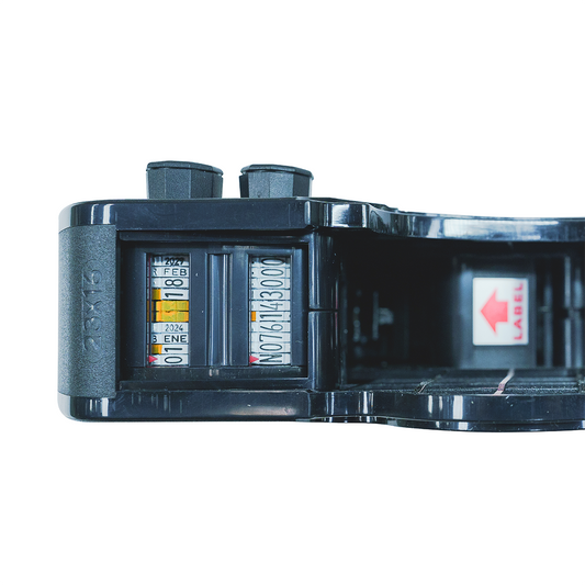 Etiquetadora Motex 2316 para impresión rápida de etiquetas y códigos