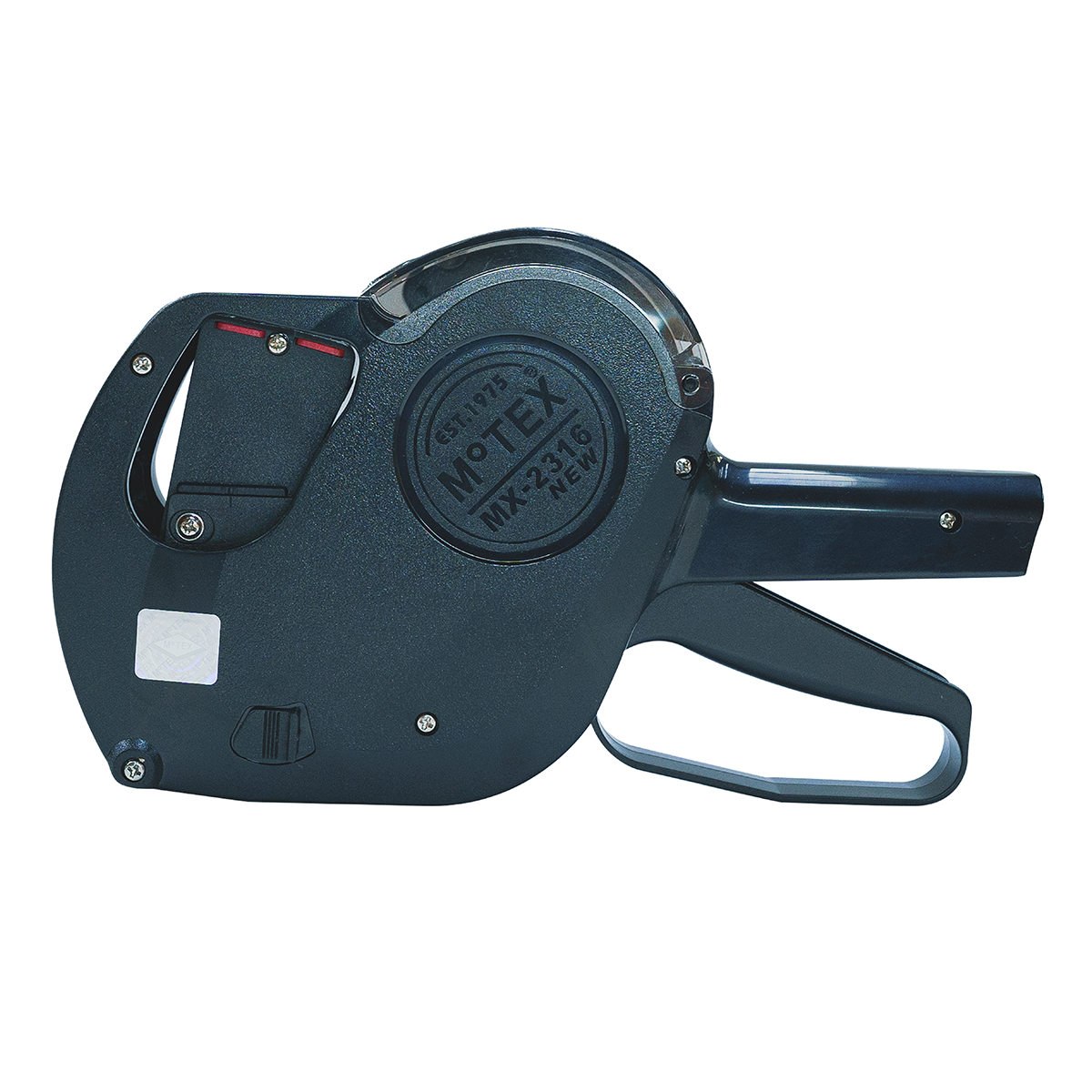 Etiquetadora Motex 2316 para impresión rápida de etiquetas y códigos