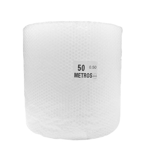 Plástico Burbuja 50 Cms X 50 Mts para embalaje seguro