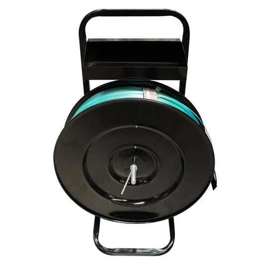 Carro dispensador profesional para zuncho PET JPP, ideal para embalaje seguro