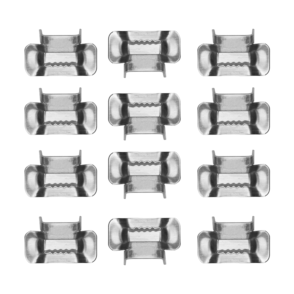 Hebillas Acero Inox 3/8 Aisi 304 para embalaje resistente y duradero