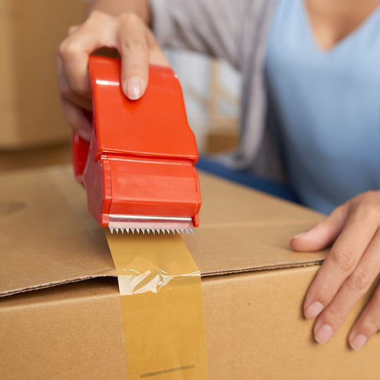 Cinta Café 48 Mm X 40 Mts para embalaje ligero, cajas de cartón, paquetería