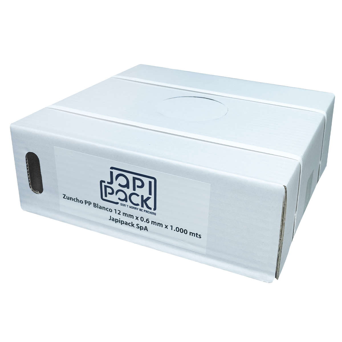 Zuncho Pp Blanco 1/2 X 0.6 Mm X 1.000 Mts