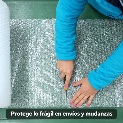 Plástico Burbuja 50 Cms X 50 Mts