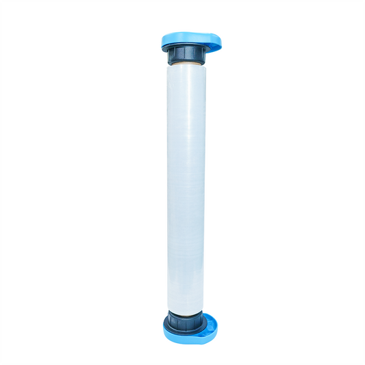 Dispensador de film tipo manilla para embalaje manual y protección