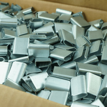 Sellos dentados 3/4 Ki para zuncho, caja 1000 unidades