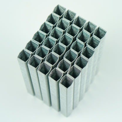 Corchete 5019 - 3/8" - 5.000 Unidades  galvanizado para cierre de zuncho plástico y PET