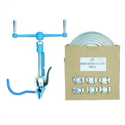 Kit de acero inoxidable 3/4" para uso industrial y construcción