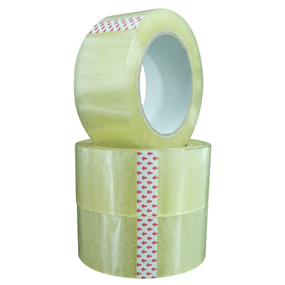 Cinta Transparente 48 Mm X 100 Mts para Embalajes ligeros, cajas, sobres, uso general