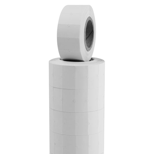 Etiqueta blanca Motex 6600, pack de 8.000 unidades para etiquetado masivo