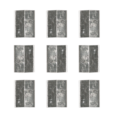 Sellos lisos 3/4 pulgadas, pack de 100 unidades para embalaje seguro