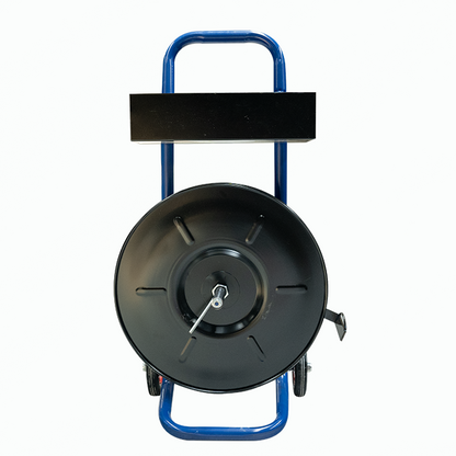 Carro dispensador para zuncho plástico, ideal para embalaje y logística
