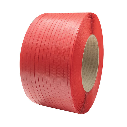 Zuncho Pp Rojo 1/2 X 0.5 Mm X 2.500 Mts para embalaje seguro y eficiente