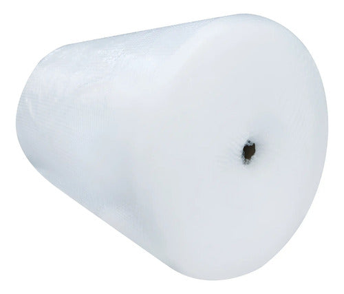 Rollo de plástico burbuja transparente de 50 cm de ancho x 50 metros