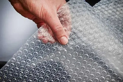 Detalle de las burbujas de aire de 12 mm del plástico burbuja Japipack